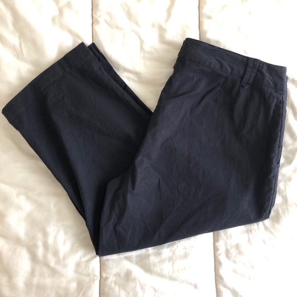 Tribal Stretch Cotton Capris Black Size 10 - Picture 3 of 8